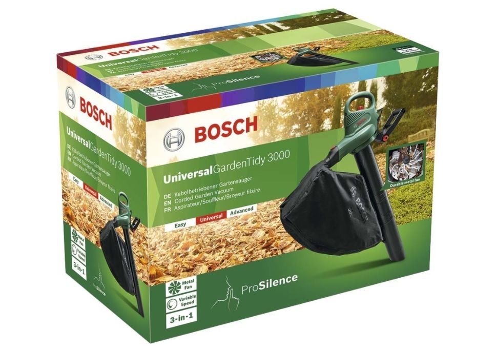 Воздуходувка Bosch Universal Garden tidy 3000