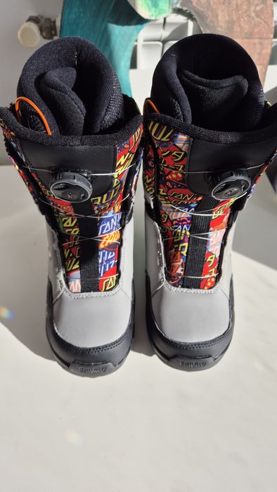 Детски Сноуборд обувки thirtytwo Youth Lashed BOA Santa Cruz 36.5 EU