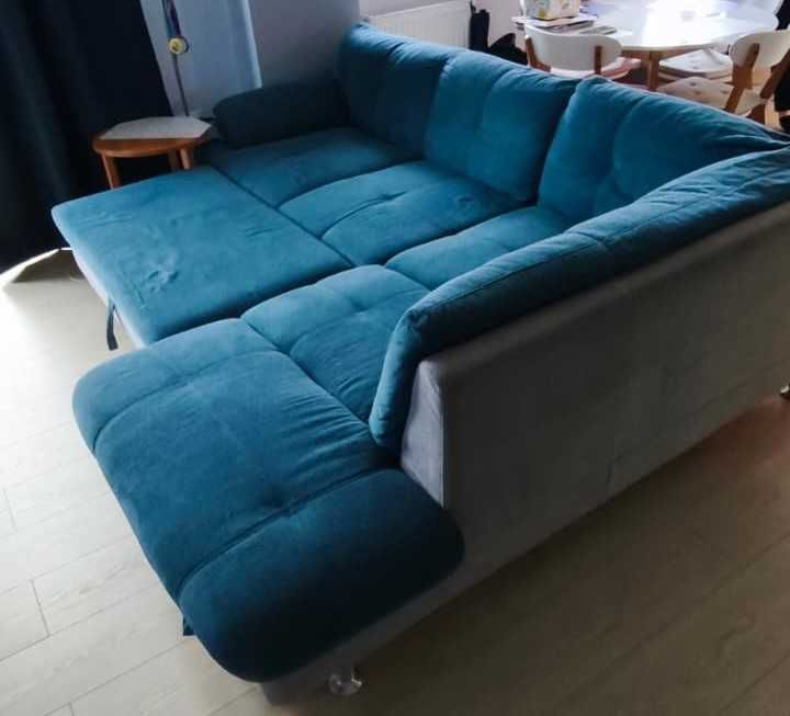 Canapea coltar - sezut extensibil + lada depozitare