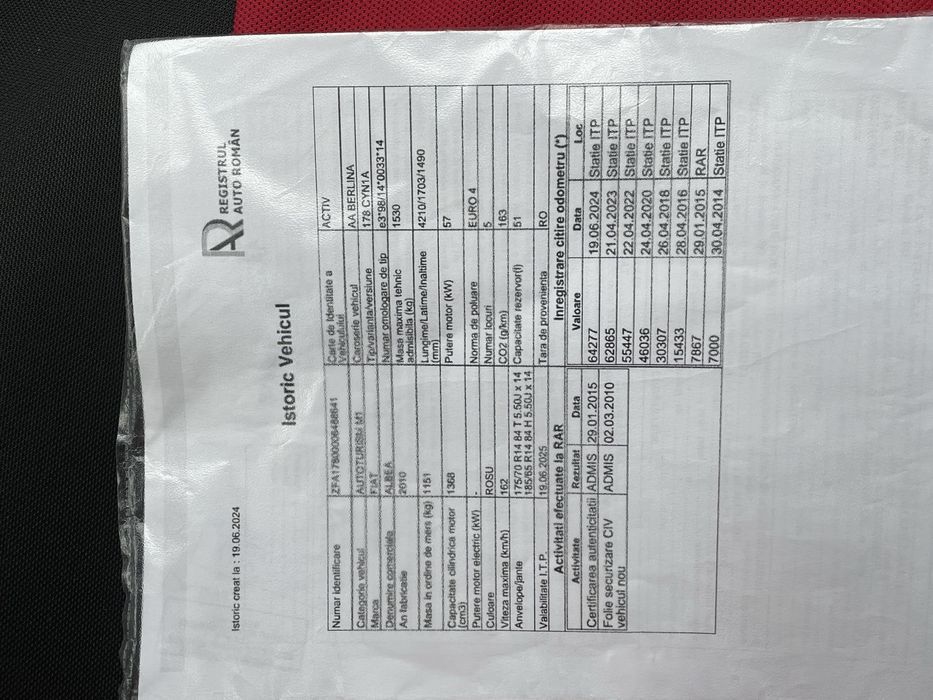 Fiat Albea 2010 .1.4Activ.80000km FULL