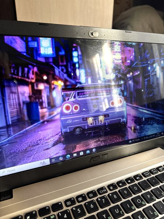 НОУТБУК ASUS! 4ядра ssd