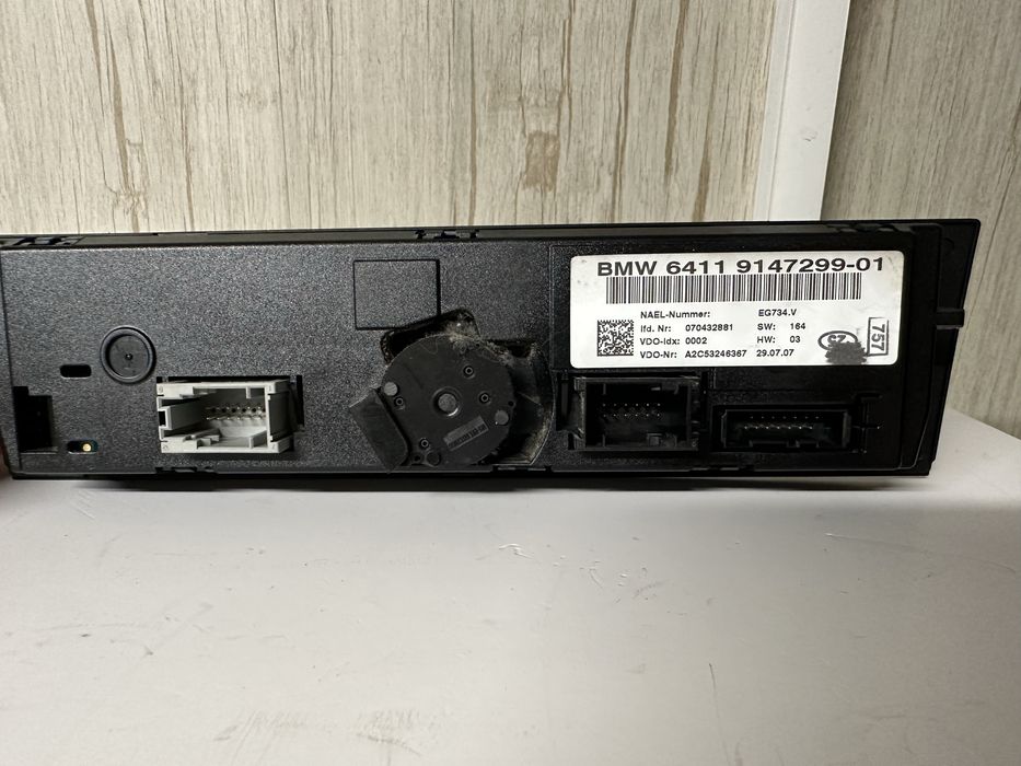 Управление климатроник BMW E81/87 1-ка
