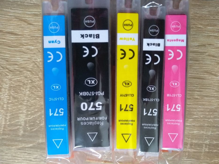 Комплект мастилници, мастило, тонер за Canon PGI570 XL, CLI571 XL