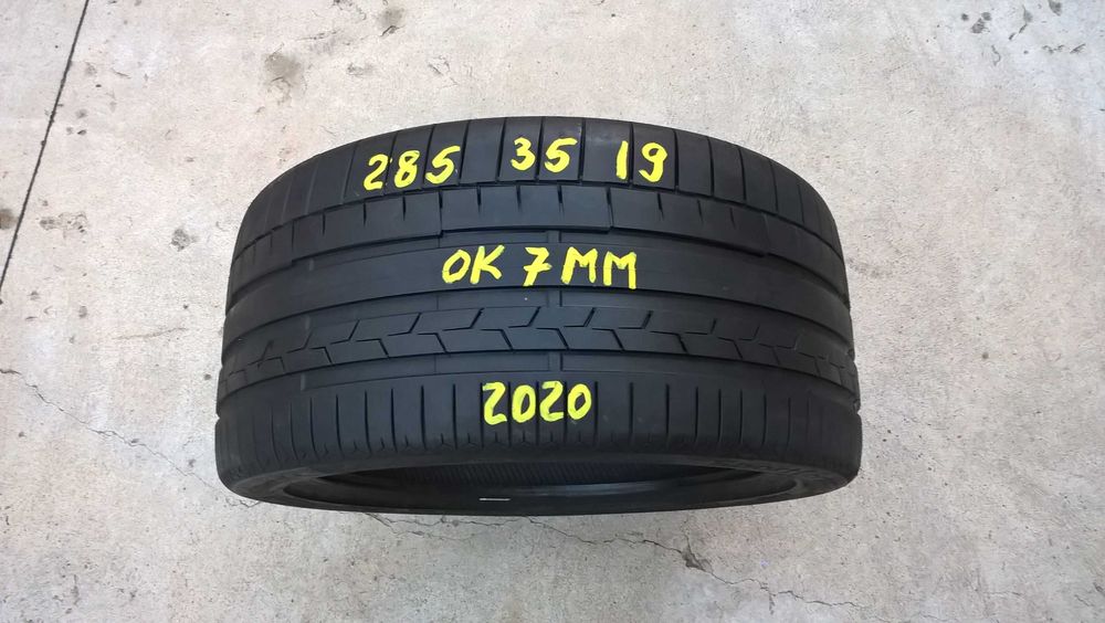 O anvelopa vara 285 35 19 continental sportcontact 6 cu 7 mm 2020