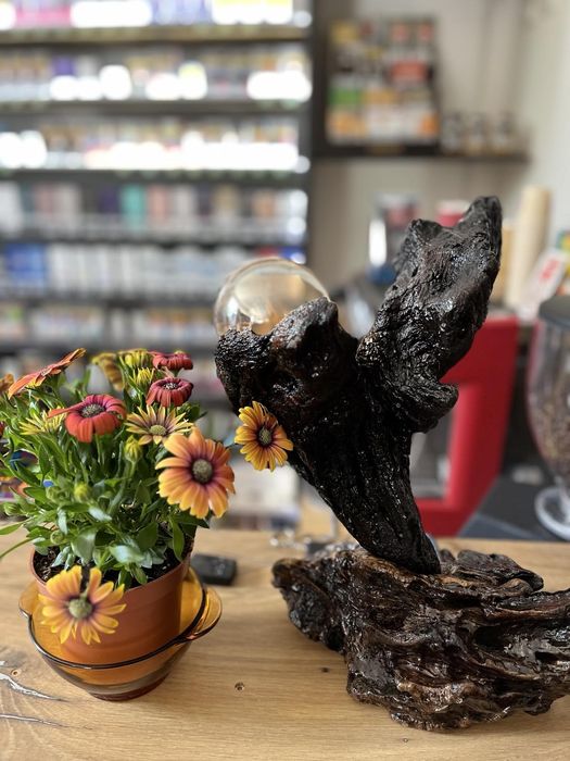 Бутикови, ръчно изработени лампи от дърво и метал. По поръчка!