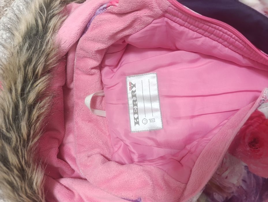 Зимний комбинезон для девочки Керри 92 размер