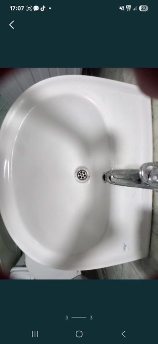 Раковина бу в хорошем состоянии.