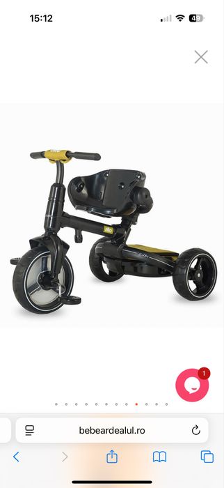 Tricicleta Coccolle Alto