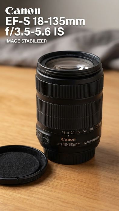 Canon EF-S 18-135mm f/3.5-5.6 IS,