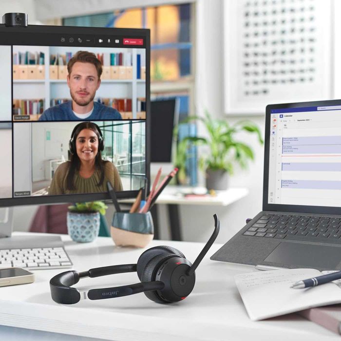 Безжични слушалки Jabra Evolve2 55 Stereo