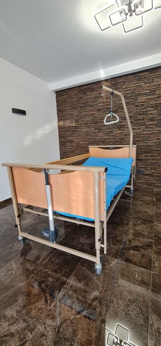Pat medical spital electric cu telecomanda