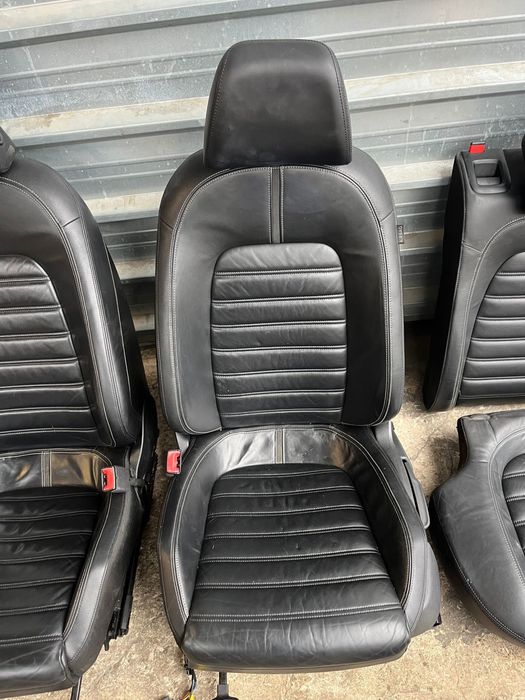 Салон VW Passat CC Кожа черен подгрев ном 206