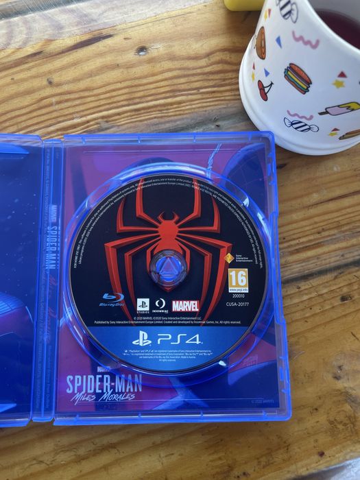 диск человека-паука Майлз Моралес