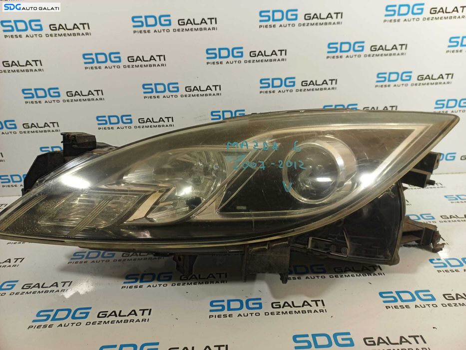 Far Stanga cu Lupa FARA Xenon Mazda 6 GH 2007 - 2012 [L2173]