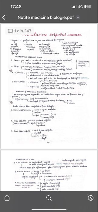 Notite admitere medicina