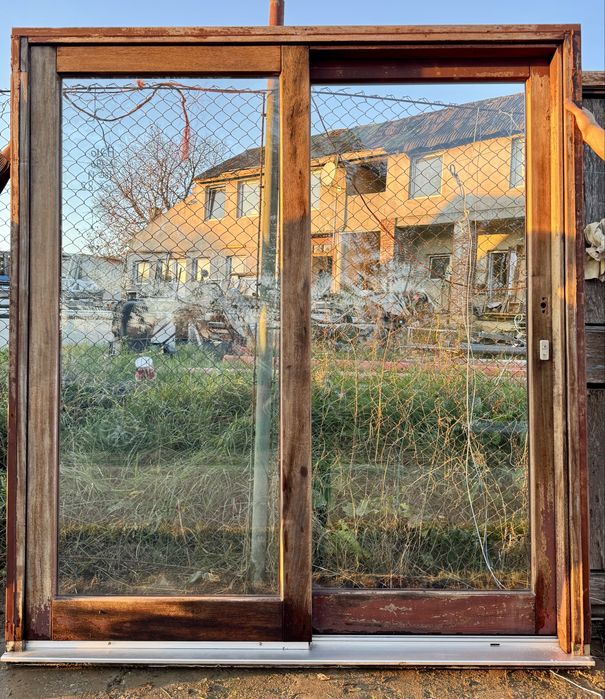 USA PREMIUM CULISANTA LEMN geam termopan terasa balcon H 210 x L 190