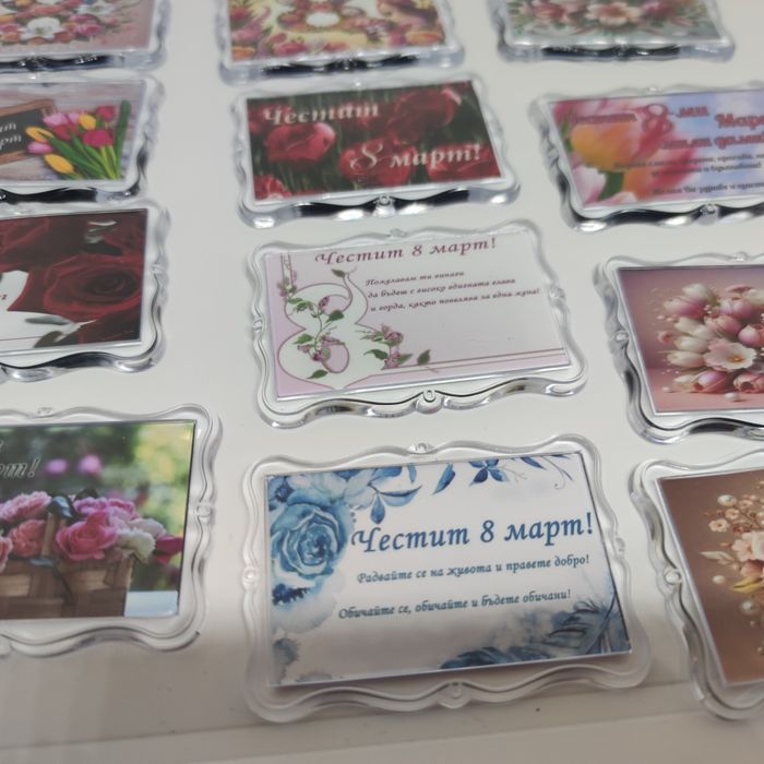 Магнит подарък за осми март