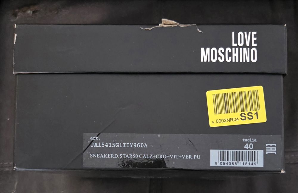 Love Moschino сникърси н.40