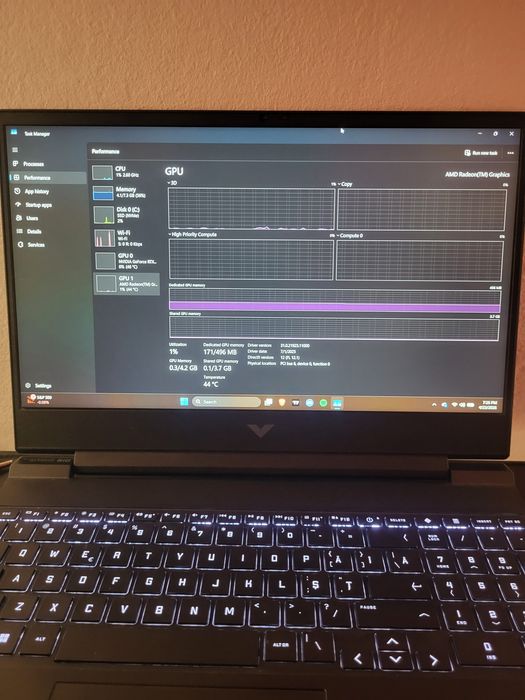 Laptop Gaming HP Victus 15-fb0016nq – Ryzen 5 + RTX 3050 Ti