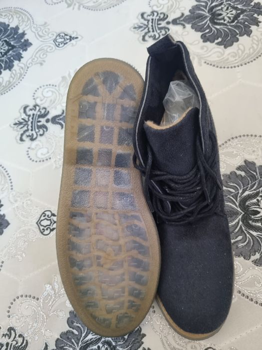 Ботинки замша новая