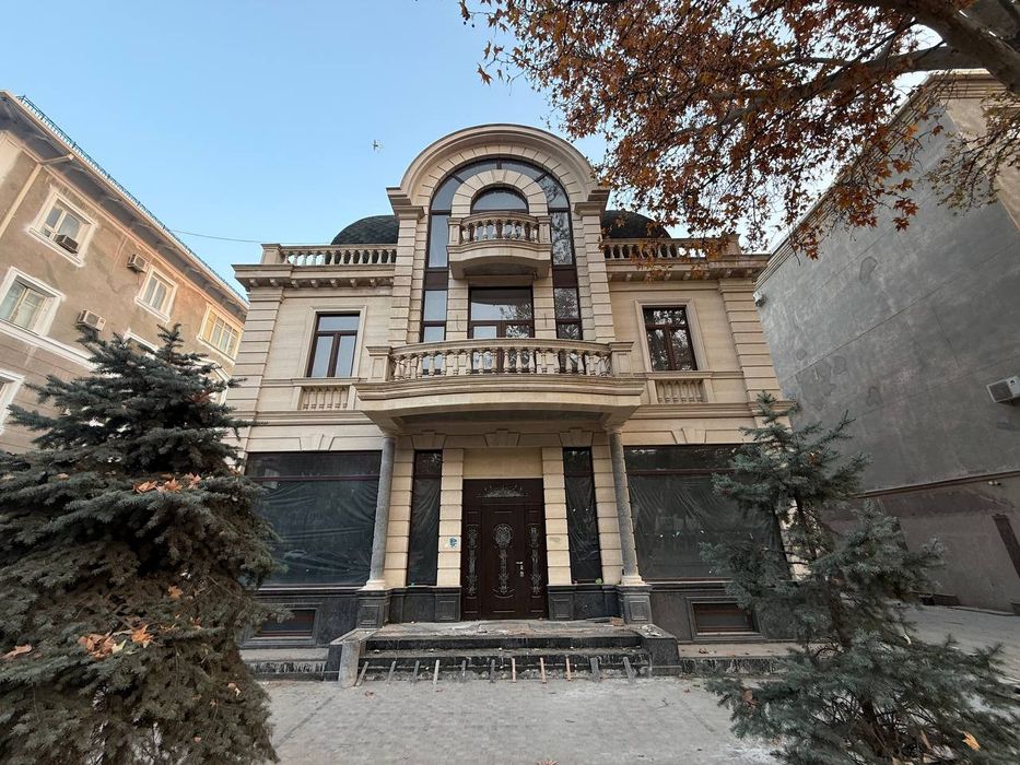 Шота Руставели вдоль дороги здание