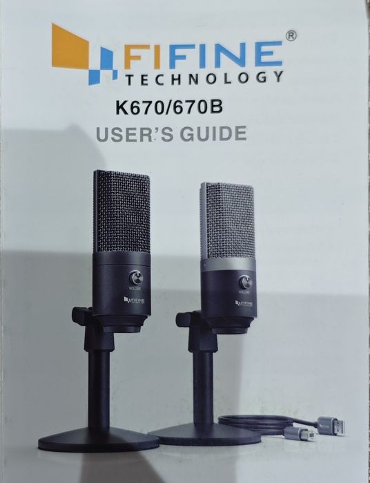 Продается Микрофон для Стриминга и Онлайн компьютерных  игр.