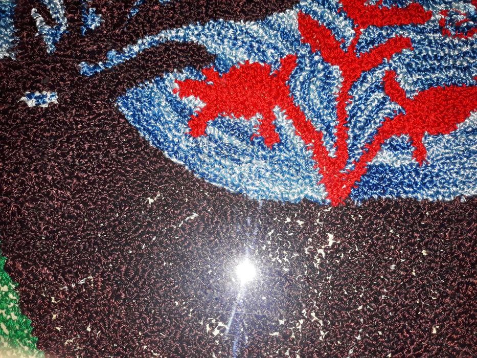 Tablouri vechi, colecție în ulei, cusute „în urma acului ”