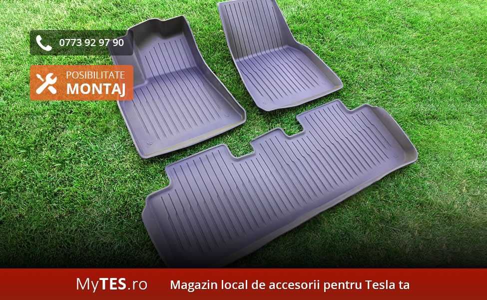 Set complet covorase cauciucate - Tesla Model 3 / Y