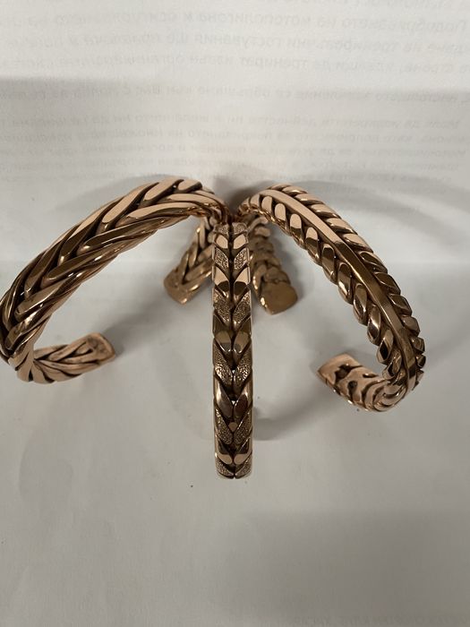 Медна гривна 18см