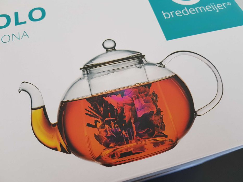 Ceainic sticla Bredemeijer Solo Verona - 1L