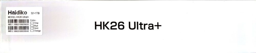 Планшет Haidiko HK26 Ultra+ 32GB/1TB, новый
