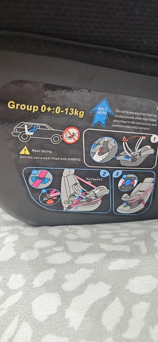 Scaun auto pentru  bebeluș