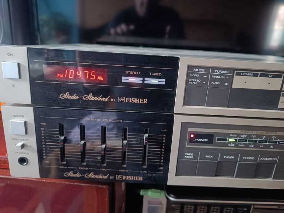 Amplificator FISHER CA58+ tuner FISHER Fm 77