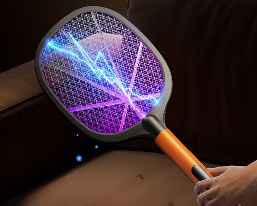 Lampa anti insecte electrica tantari muste molii baterie reincarcabila