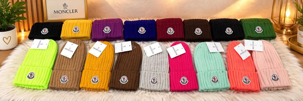 Căciuli Moncler de iarnă – Model premium, disponibile în toate culorile
