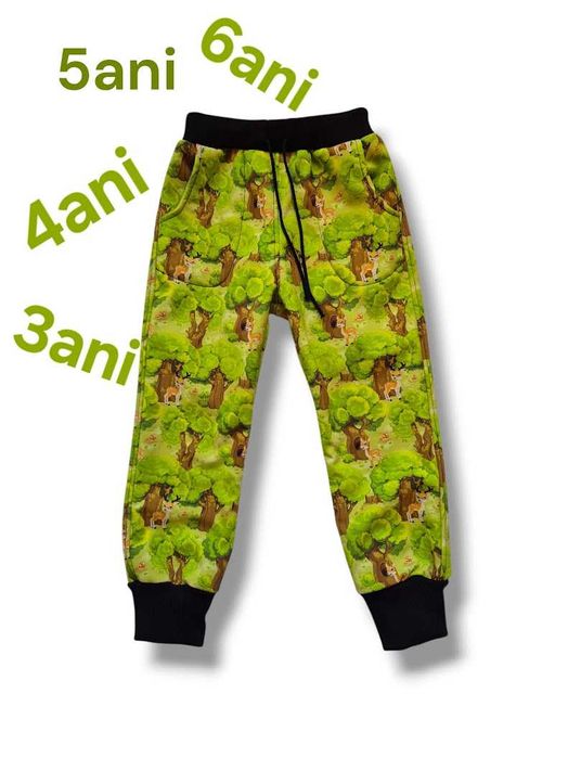 Pantaloni softshell copii 2 3 4 5 6 7 ani