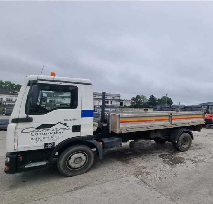 Autoutilitara MAN TGL 7.150, an 2006, Euro 3, servo direcție, 4.585 cmc, 150 CP, basculanta pe spate
