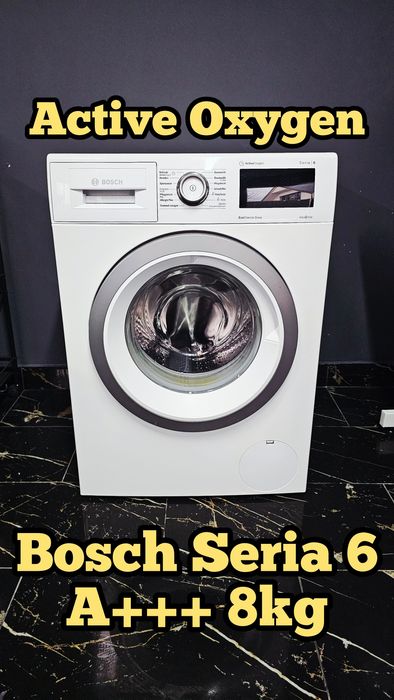 Masina de spălat Bosch seria 6 Active oxigen 8kg A+++ 1400rotatii