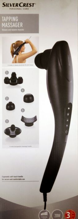 Aparat de masaj, nou, cu 5 capete și 5 viteze de masaj