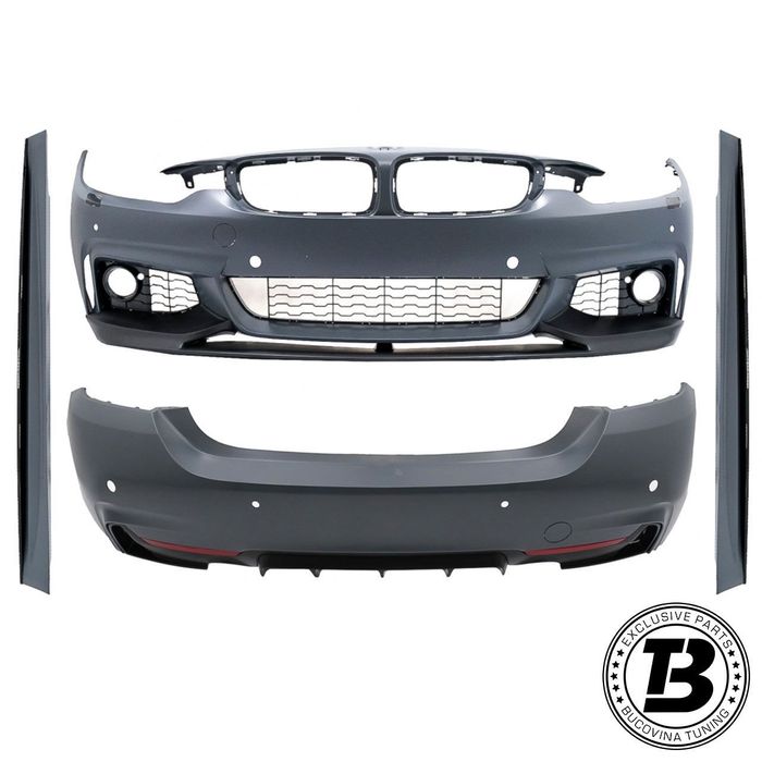 Pachet Exterior compatibil cu BMW Seria 4 F36 M-Tech Design