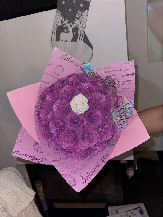 Buchet trandafiri de sapun