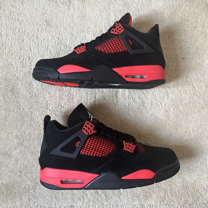 Jordan 4 Red Thunder (41) FULLBOX | Livrare rapida cu verificare