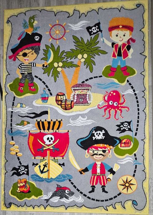 Детски килим с пирати 160х230см