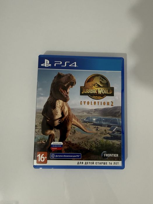 Диск на playstation 4 “Jurassic world evolution 2”