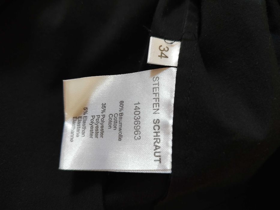 Top negru bumbac  , S