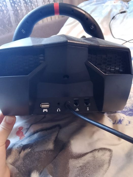 Playstation 3 slim и игровой руль