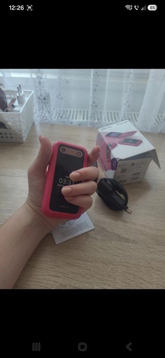 Telefon cu clapița,roz