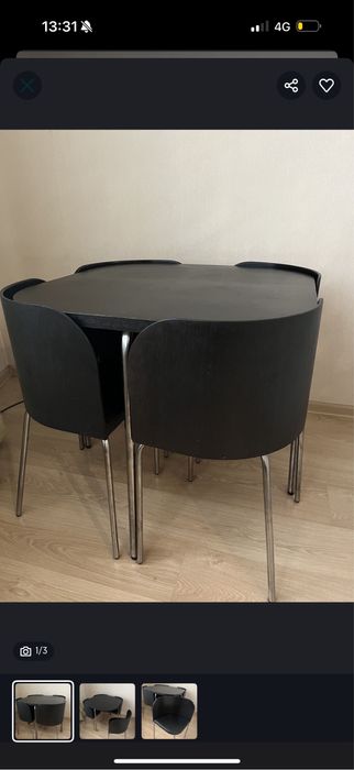 Стол с стульчиком