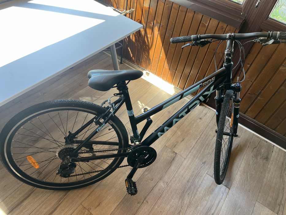 Bicicleta dama hibrid, munte, oras, 21 viteze Shimano, V-Brake