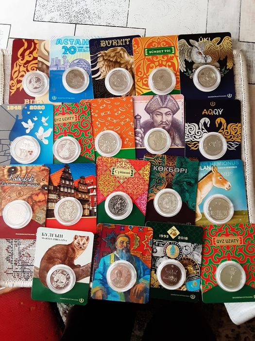 Продам казахстанские монеты